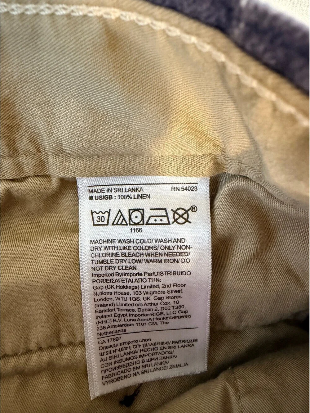 Banana Republic 100% Linen 7